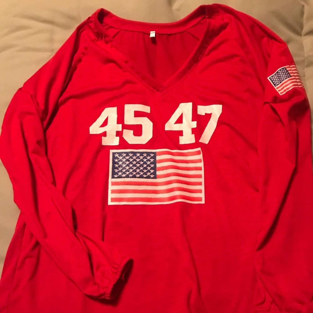 Brand new long sleeve Trump shirt